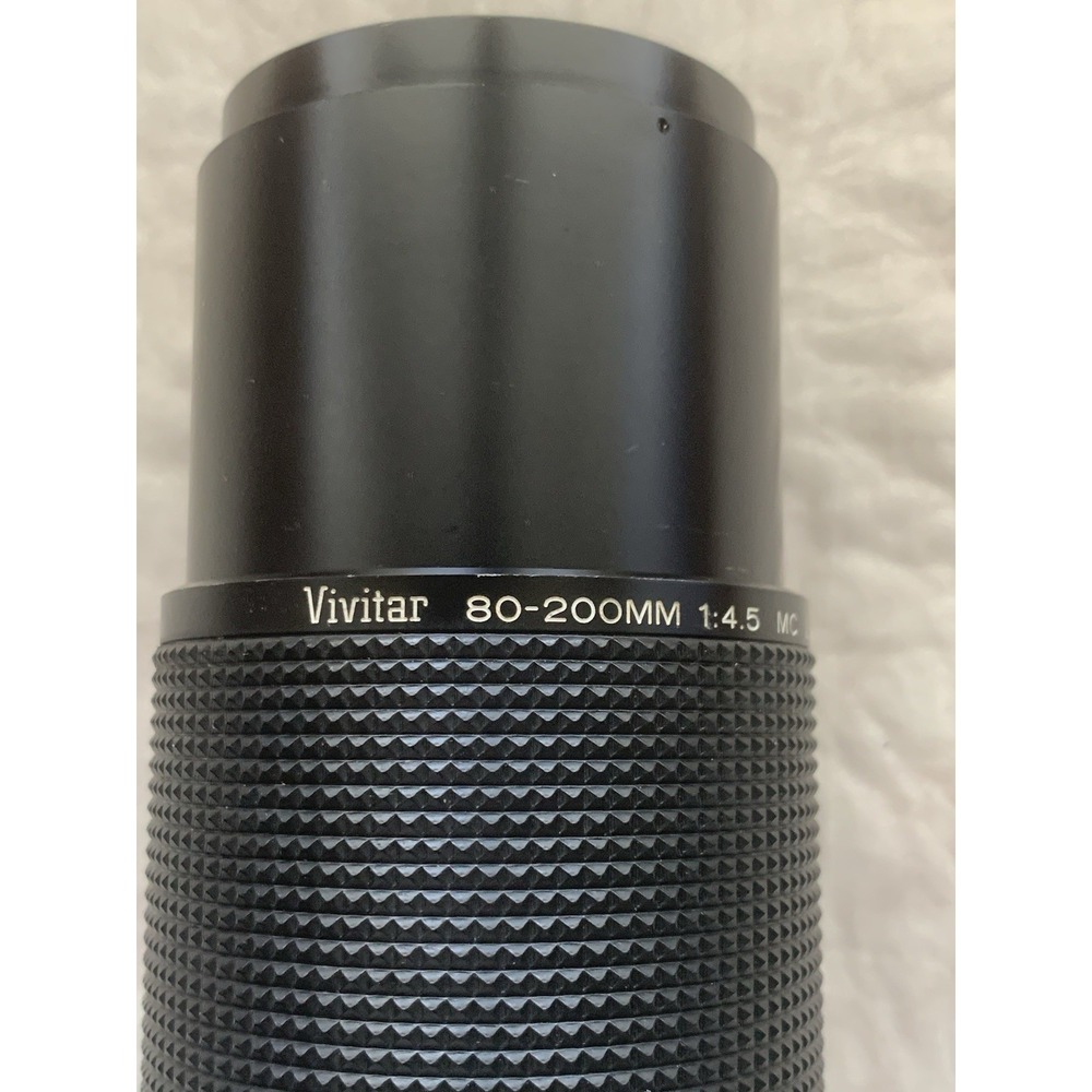 VIVITAR 80-200MM 1:4.5 MC Zoom No. 28207733 58mm Lens